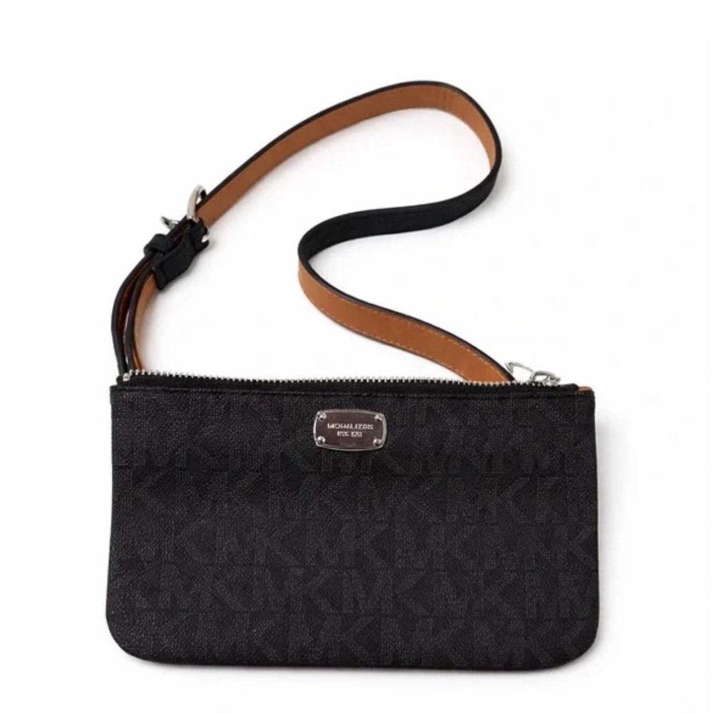 Michael‎ Kors Black and Tan Belt Bag